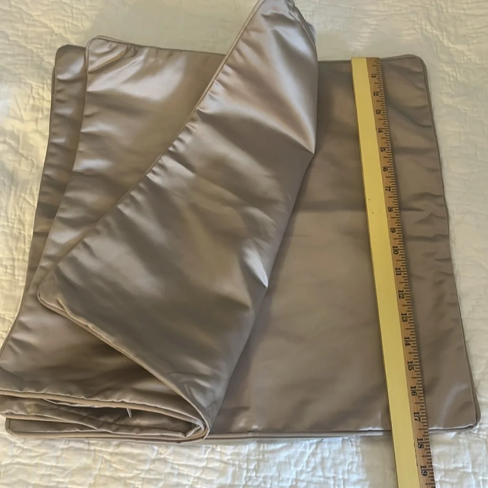 Satin Pillow Covers Hobby Lobby Set of 3 Taupe